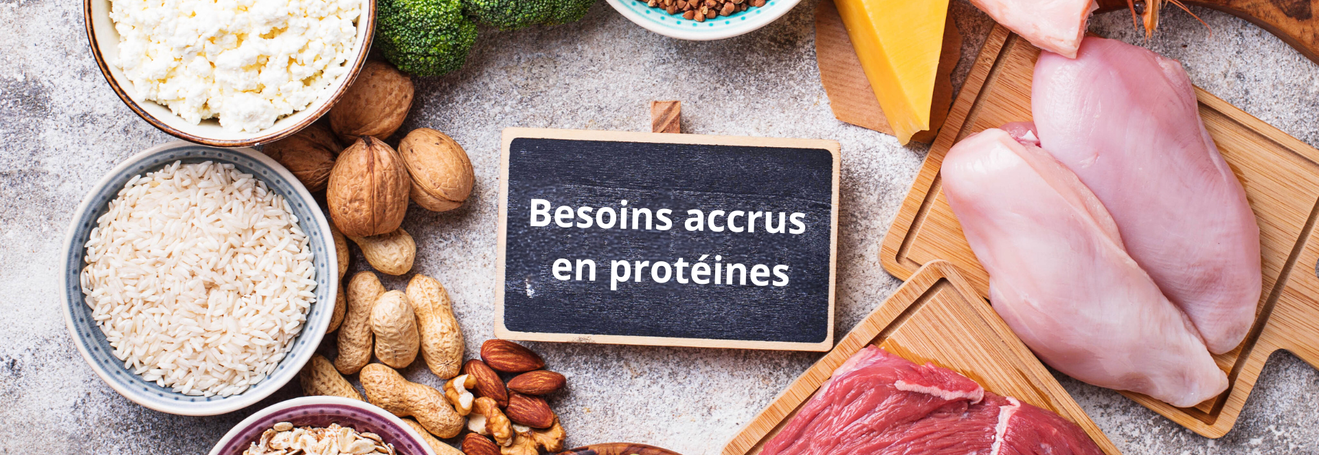 Compléments alimentaires pour des besoins de protéines pour bien vieillir